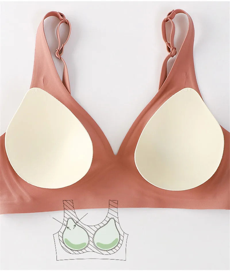 Soutien gorge sans armatures